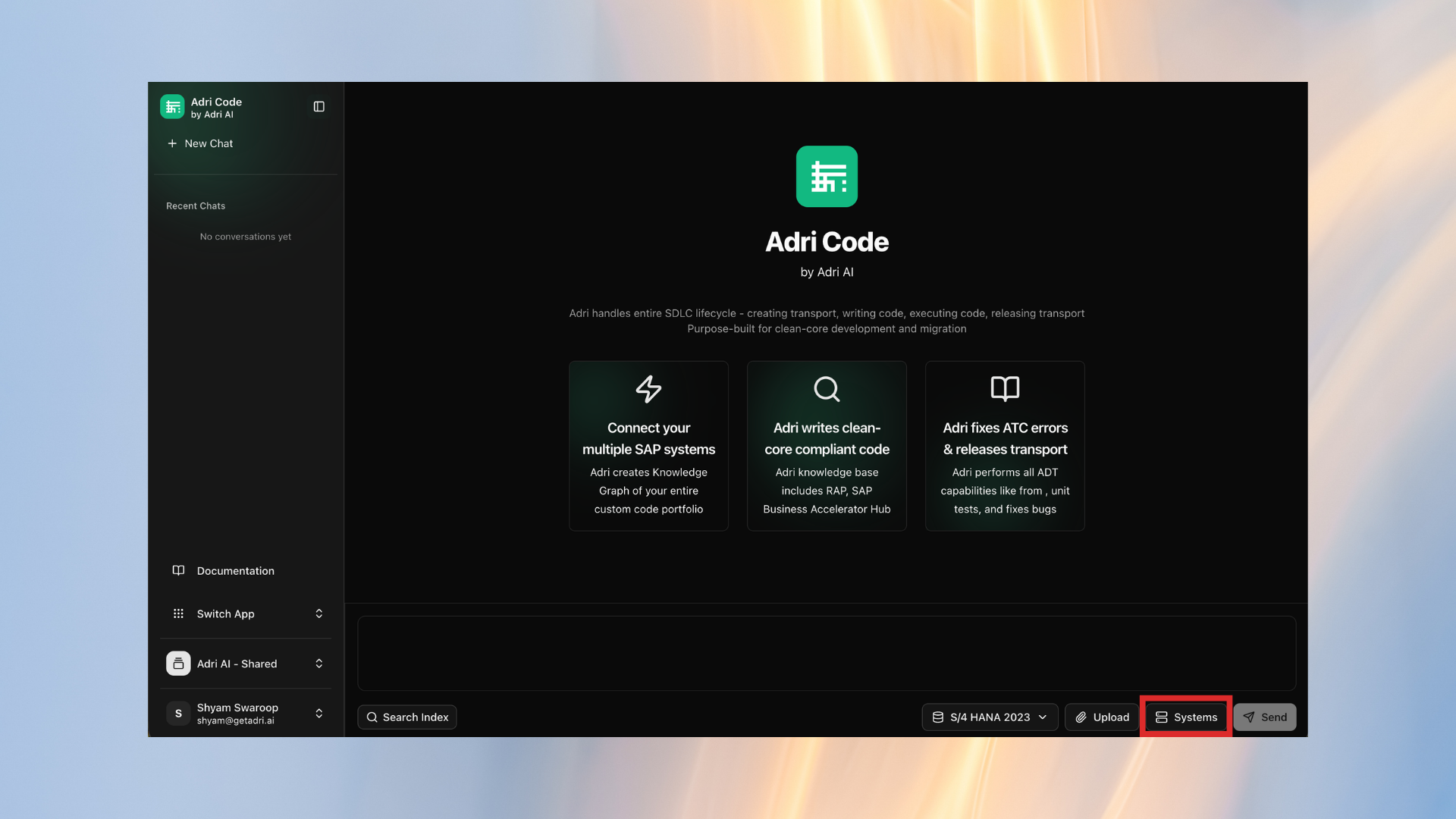 Click Systems in Adri Code