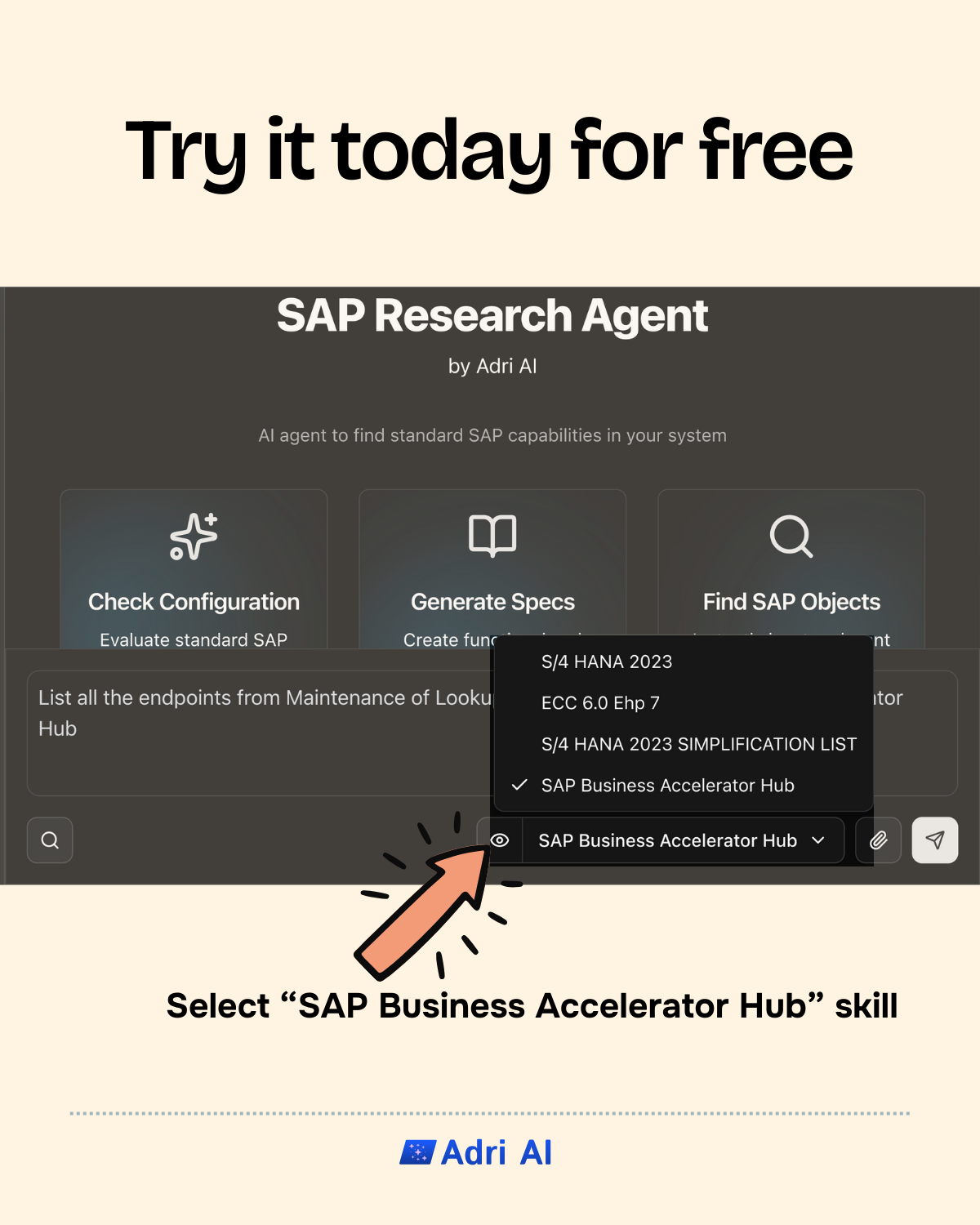 Results by Adri Agent